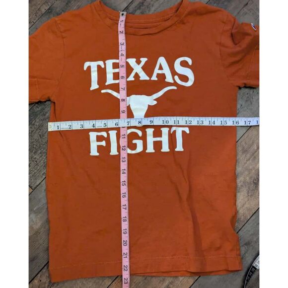 Champion Texas Longhorns "TEXAS FIGHT" T-Shirt Size S - Picture 5 of 6